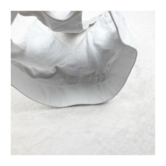 Fabletics small white sports bra vneck pull over - Picture 11 of 12